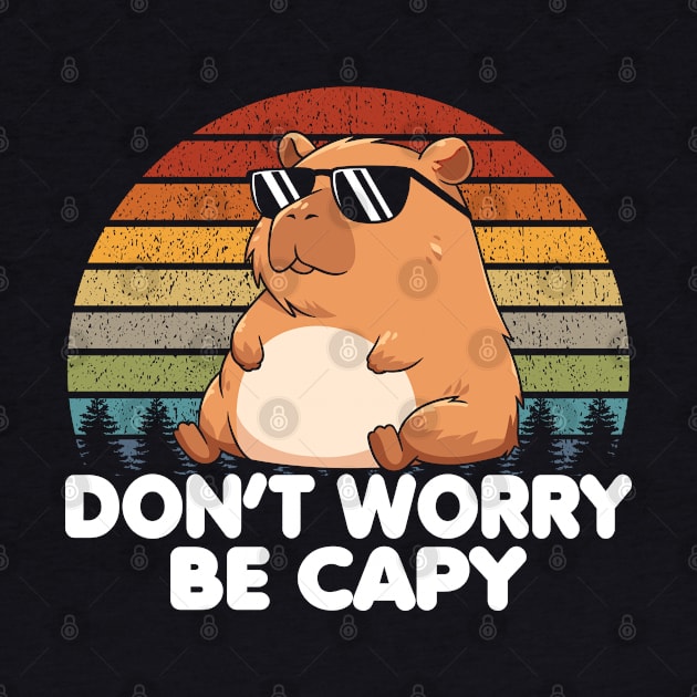 Don't Worry Be Capy Retro by Daytone